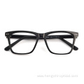 Custom Size Optical Eye Double Line Glasses Acetate Frames For Men